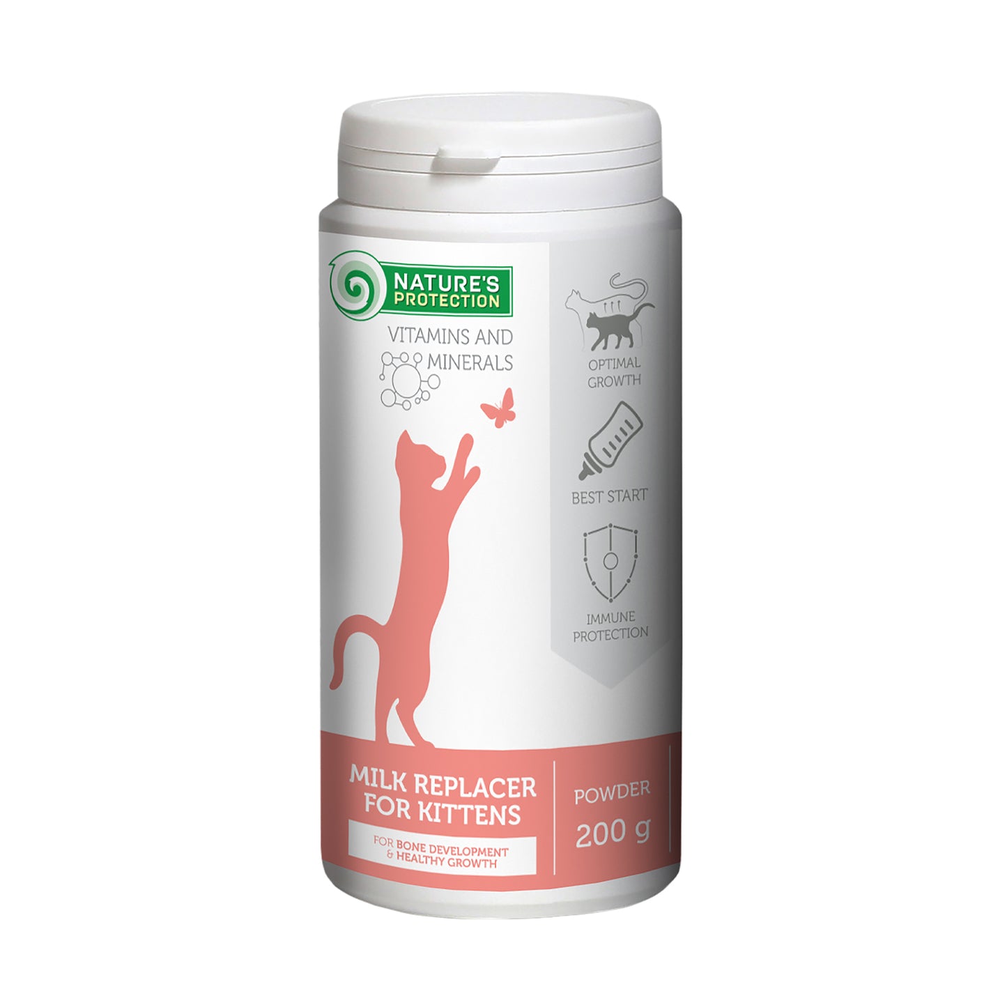 Nature's Protection Kitty-milk Замінник молока для кошенят, 200 г