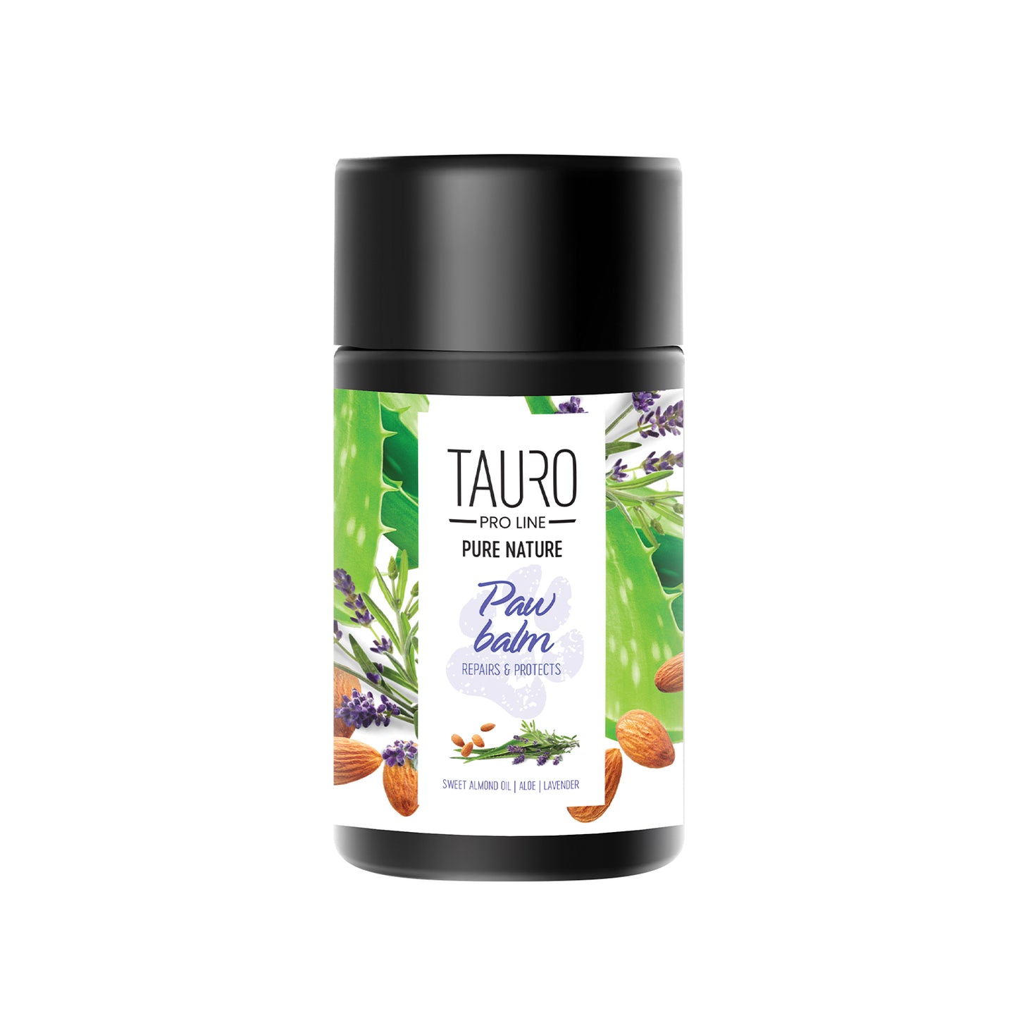 Tauro Pro Line Pure Nature Paw Balm Repairs&Protects Натуральний відновлювальний бальзам для лап собак і котів, 75 мл