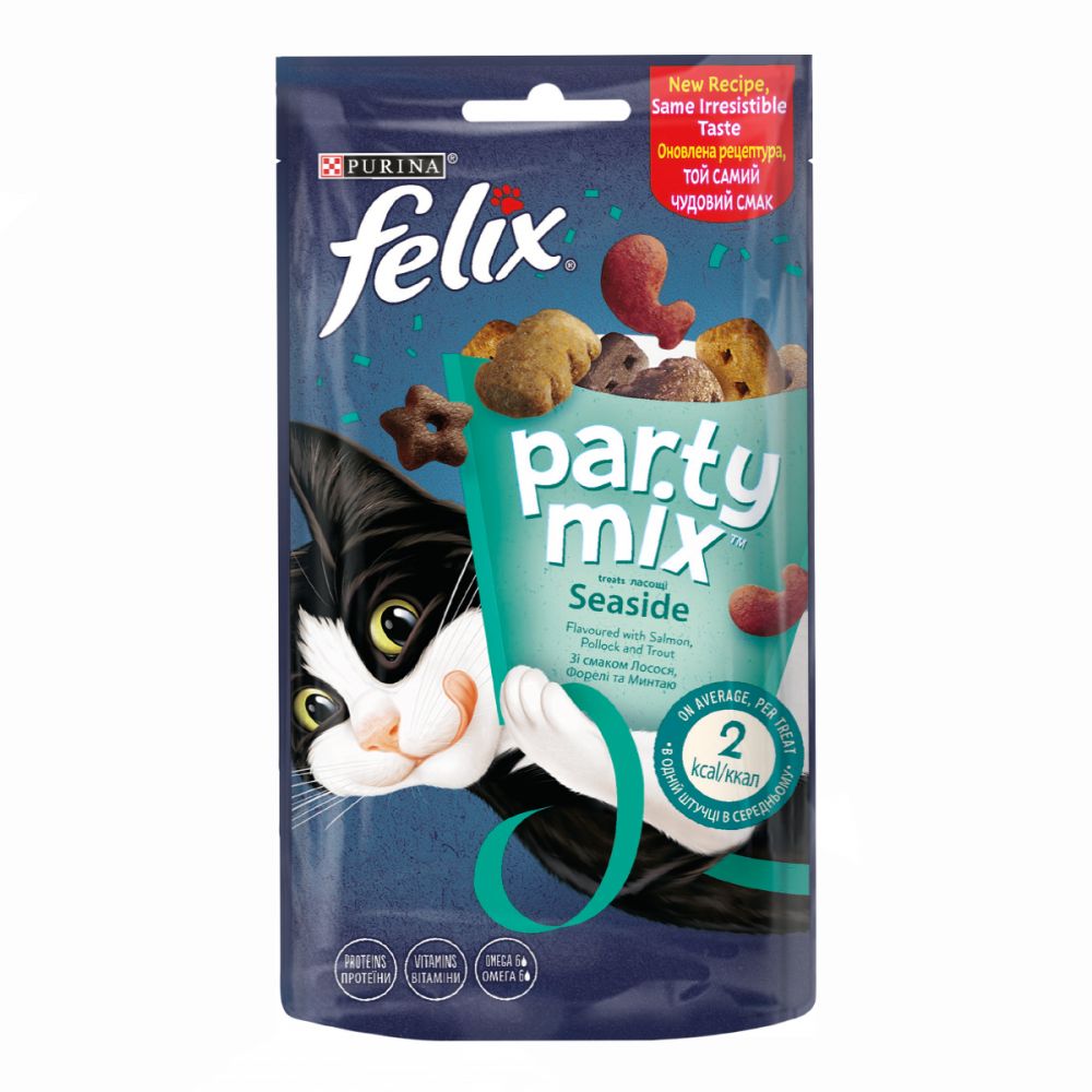 FELIX PARTY MIX Океанічний Мікс 8×60 г