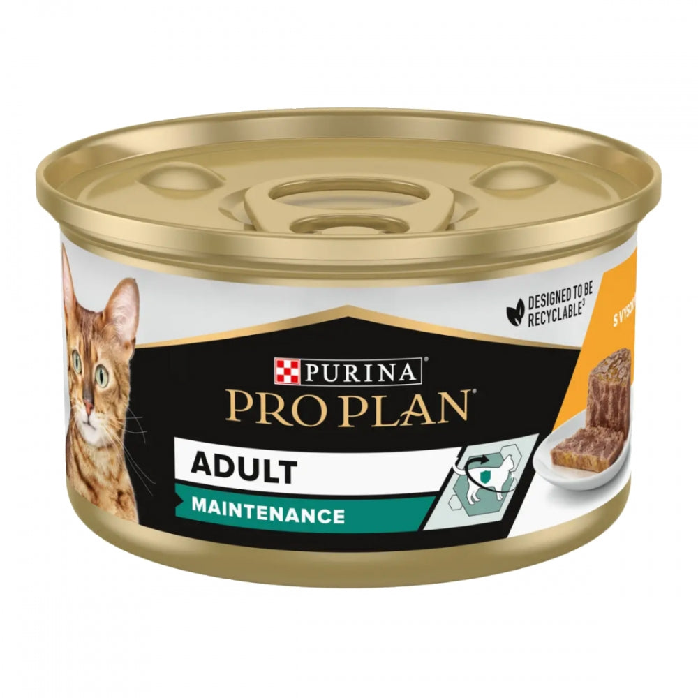 ProPlan Adult, З куркою, консерва 24×85 г
