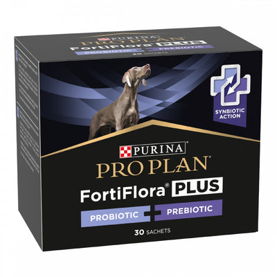 ProPlan FORTIFLORA Plus, Пробіотик для дорослих собак та цуценят, підтримка мікрофлори ШКТ, 30×2 г