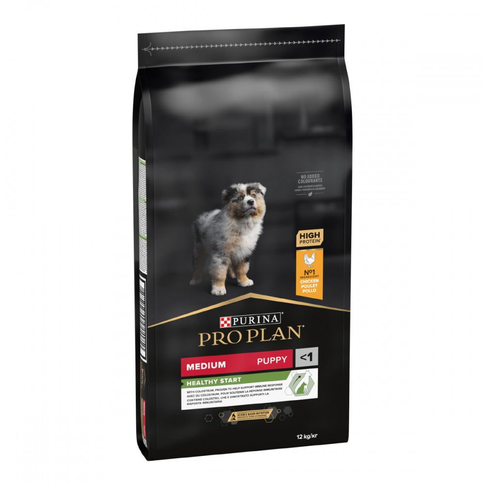 ProPlan Puppy Medium, З куркою, Для цуц, середніх порід, сухий корм, 4×3 кг