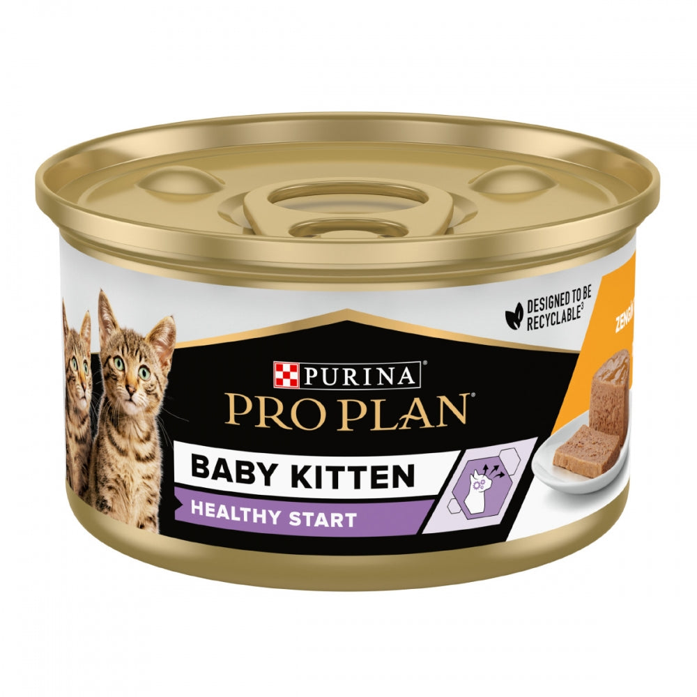 ProPlan Baby, З куркою, Для кошенят, консерва 24×85 г
