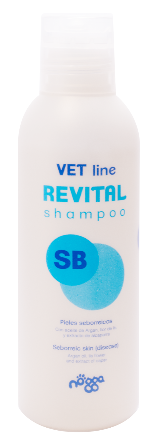 Nogga Vet Line Revital SB Шампунь при дисфункції сальних залоз (себорея) у собак і котів 150 мл
