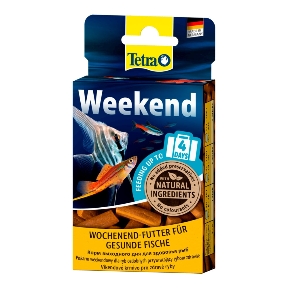 Корм Tetra Weekend для акваріумних рибок на період тривалої відсутності палички 20 шт