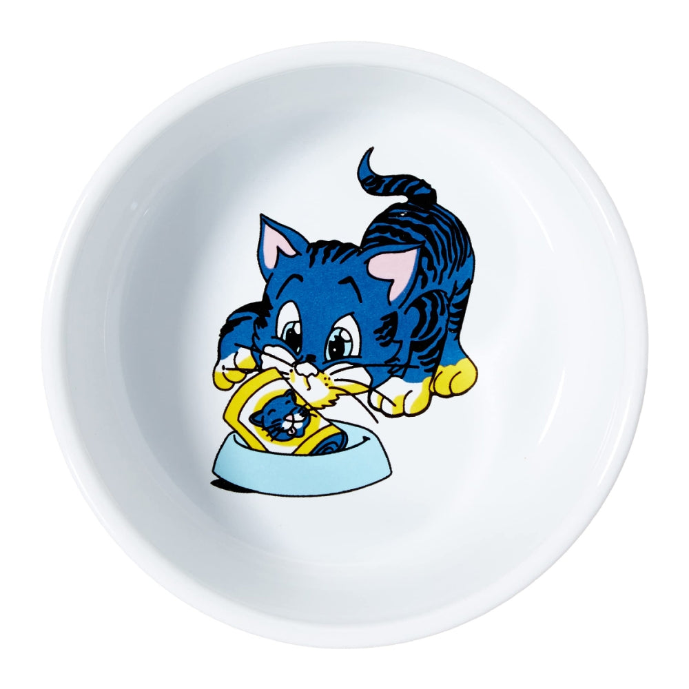Миска Trixie для котів з котиком керамічна 11 см 300 мл