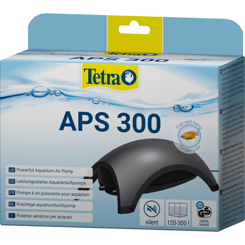 Компресор Tetra для акваріума APS 300 з двома виходами 120/300 л