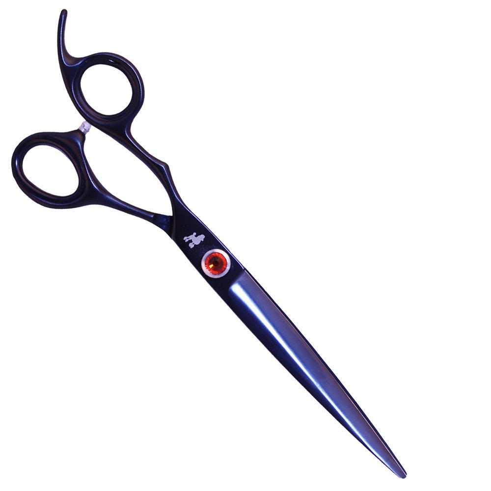 Ножиці грумерські Dezynadog Ignis 7 Straight Lefty Scissor прямі для стрижки собак для лівші японська нержавіюча сталь 440c 7 дюймів
