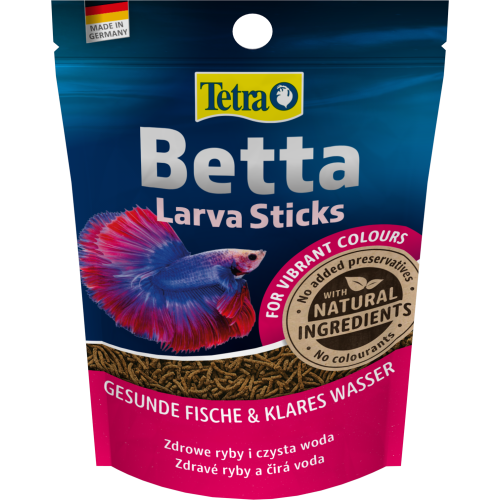 Корм сухий Tetra Betta Larva Sticks для рибок півників в паличках 5 г