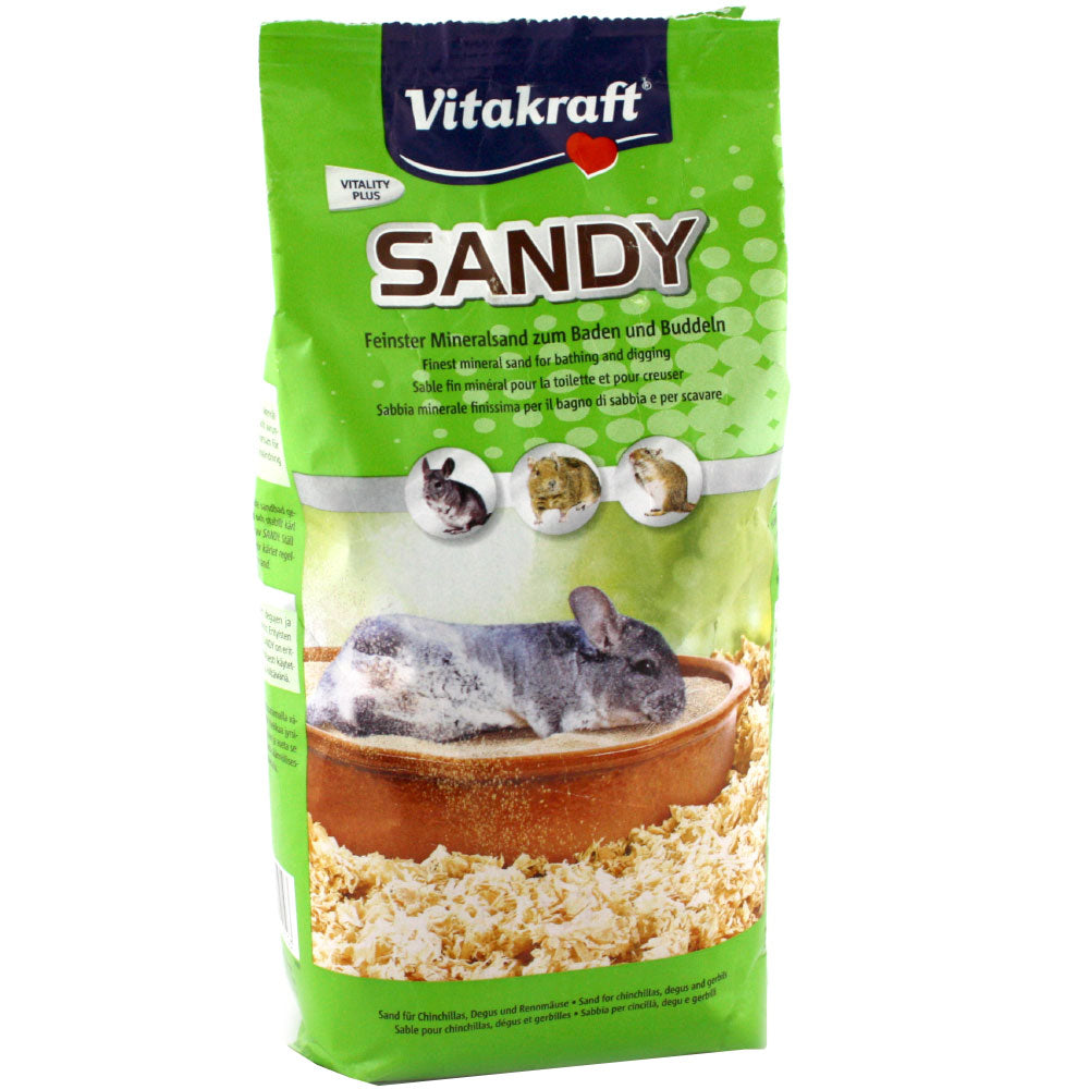 Наповнювач Vitakraft Sandy пісок для декоративних шиншил 1 кг