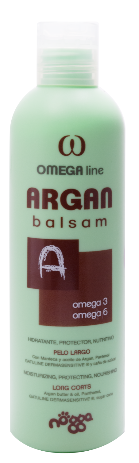 Nogga Omega Line Argan Зволожуючий бальзам з олією аргани для довгошерстих порід 250 мл