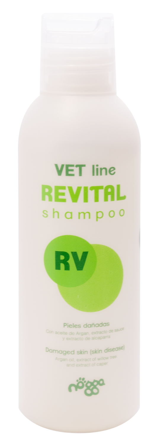 Nogga Vet Line Revital RV Шампунь при бактеріальних і грибкових ураженнях шкіри собак і котів 5000 мл