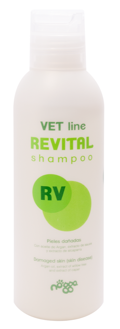 Nogga Vet Line Revital RV Шампунь при бактеріальних і грибкових ураженнях шкіри собак і котів 500 мл