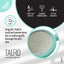 Tauro Pro Line Щітка дерев'яна кругла, зубці 11 мм, м'ятна, M, 9 х 19 см