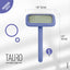 Tauro Pro Line Щітка дерев'яна прямокутна, зубці 11 мм, фіолетова, S, 7 х 16 см