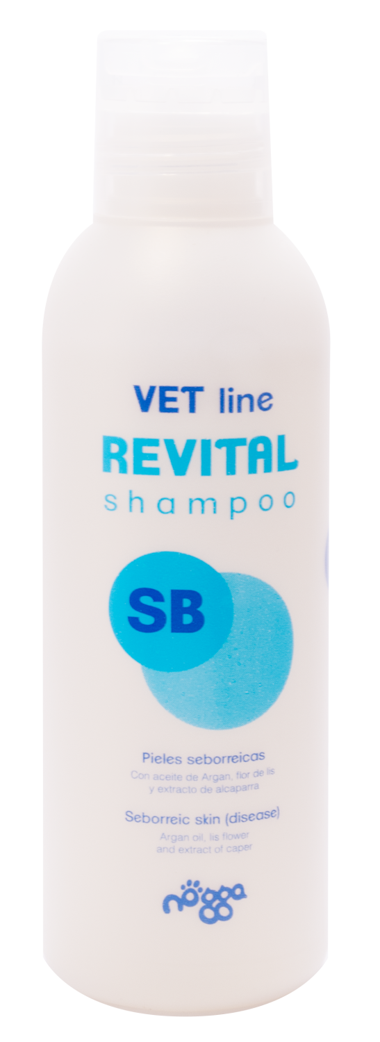 Nogga Vet Line Revital SB Шампунь при дисфункції сальних залоз (себорея) у собак і котів 500 мл