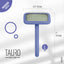 Tauro Pro Line Щітка дерев'яна прямокутна, зубці 11 мм, фіолетова, L, 12 х 17 см