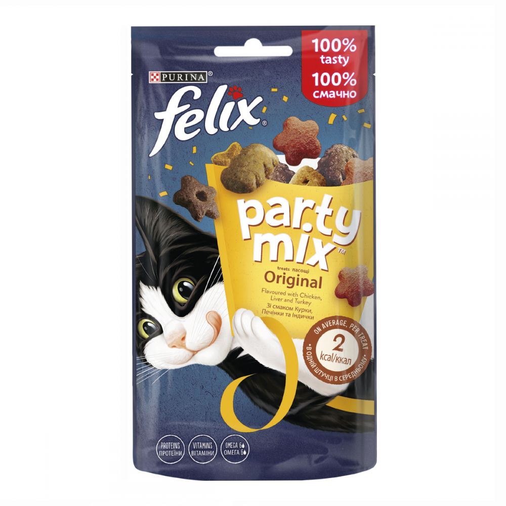 FELIX PARTY MIX Оріджинал Мікс 8×60 г