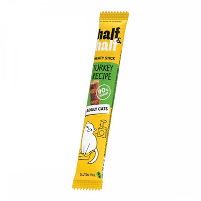 Ласощі HalfHalf м ясна паличка для котів, з індичкою 5 г