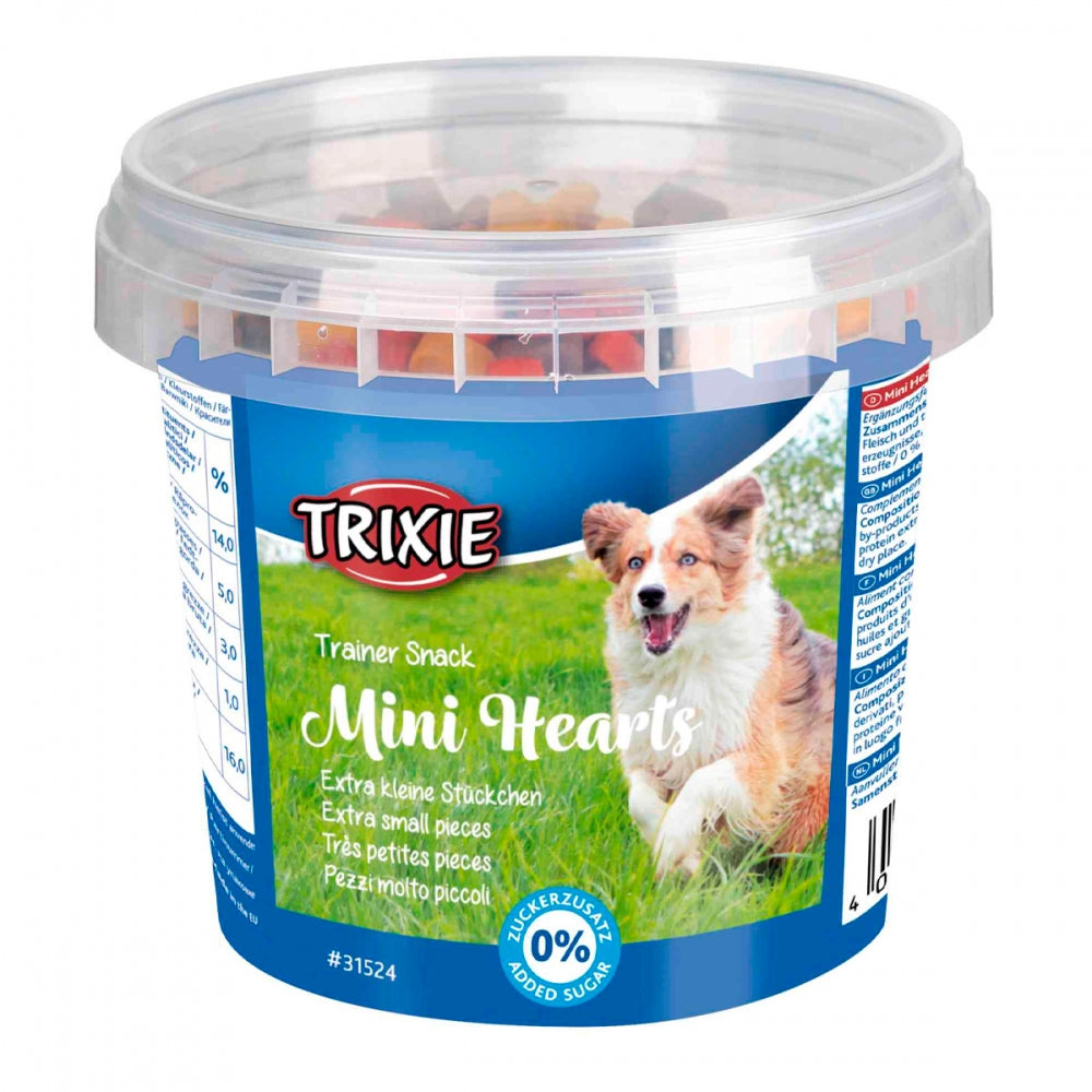 Ласощі Trixie Trainer Snack Mini Hearts для собак з куркою ягням та лососем 200 г