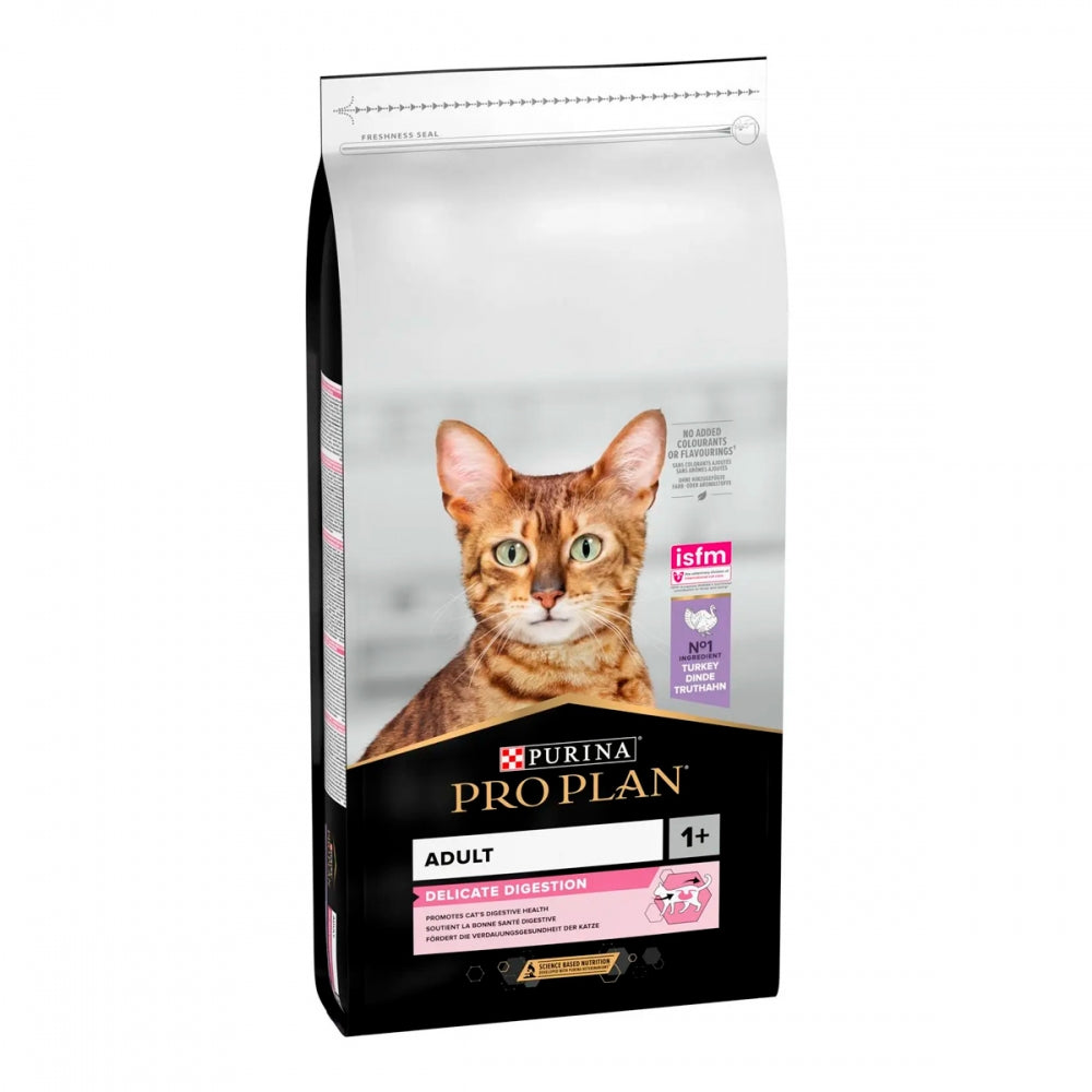 ProPlan Delicate, З індичкою, Для котів з чутливим травленням 10 кг