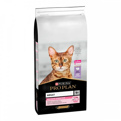 ProPlan Delicate, З індичкою, Для котів з чутливим травленням 14 кг