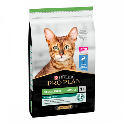 ProPlan Sterilised Renal, З кроликом, Для стерилізованих котів, сухий корм 6×1,5 кг