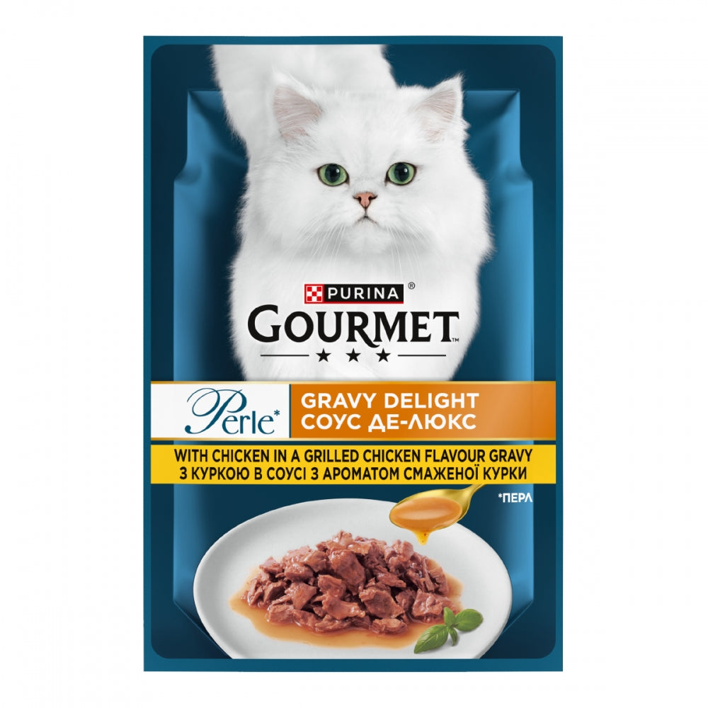 Gourmet Perle, З куркою міні філе, консерва 26×85 г