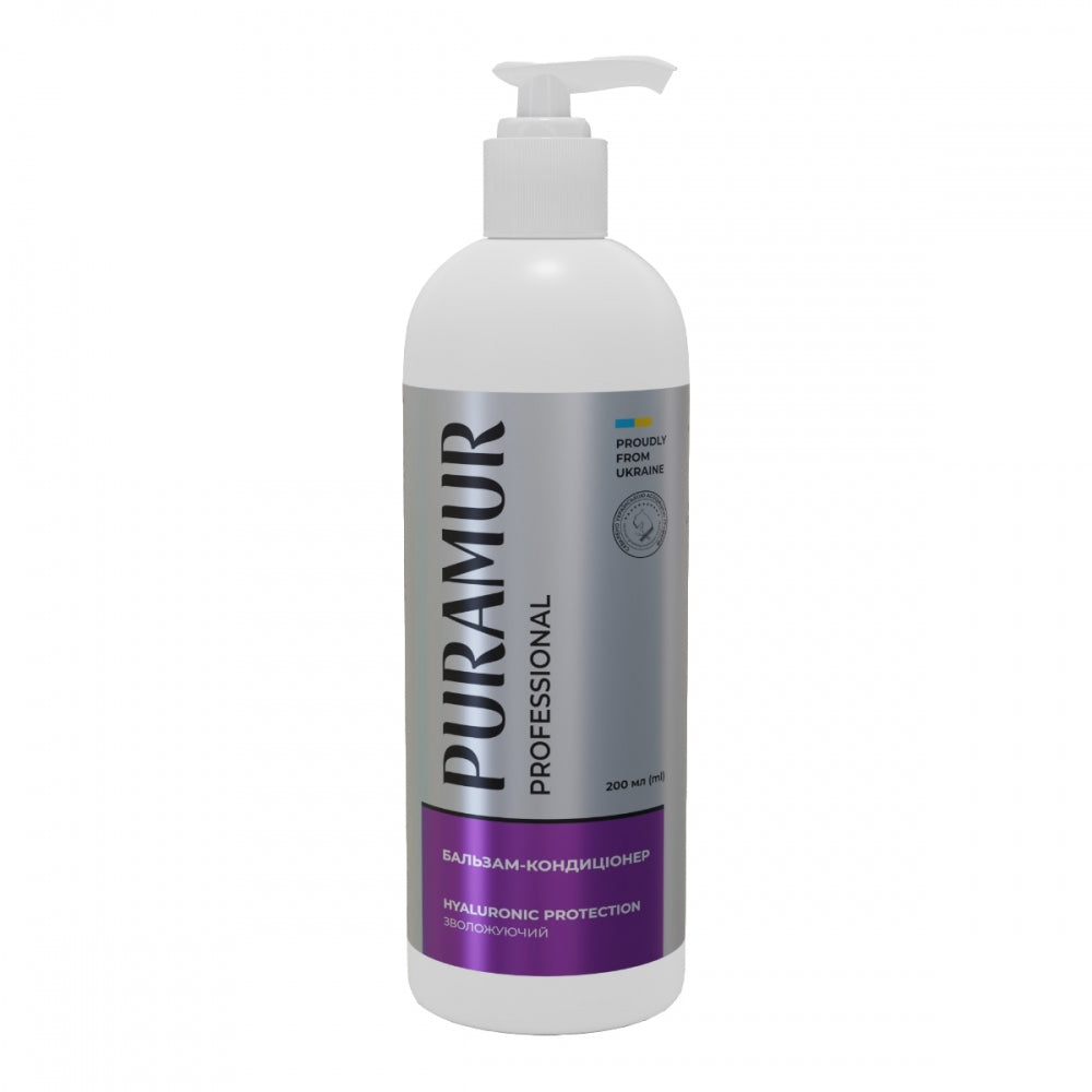 Бальзам-кондиціонер PURAMUR Hyaluronic Protection зволожуючий 200 мл