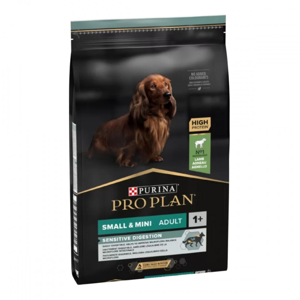 ProPlan Small&Mini Sens, digestion, З ягням, Для собак малих порід з чутл, травл,  сухий корм, 7 кг