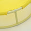 MISOKO Pet bed round Складаний лежак для домашніх тварин жовтий, 45x45x22 см