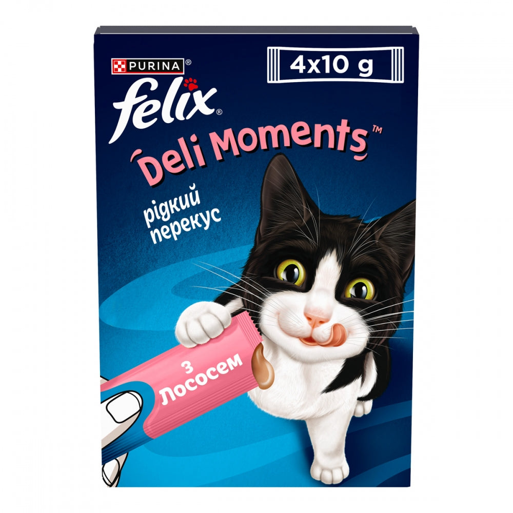 FELIX DeliMoments, Рідкий снек з лососем, 11