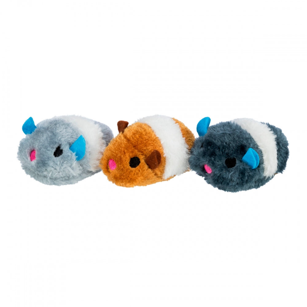 Іграшка Trixie Wriggle для котів Мишка вібруюча плюш 8 см