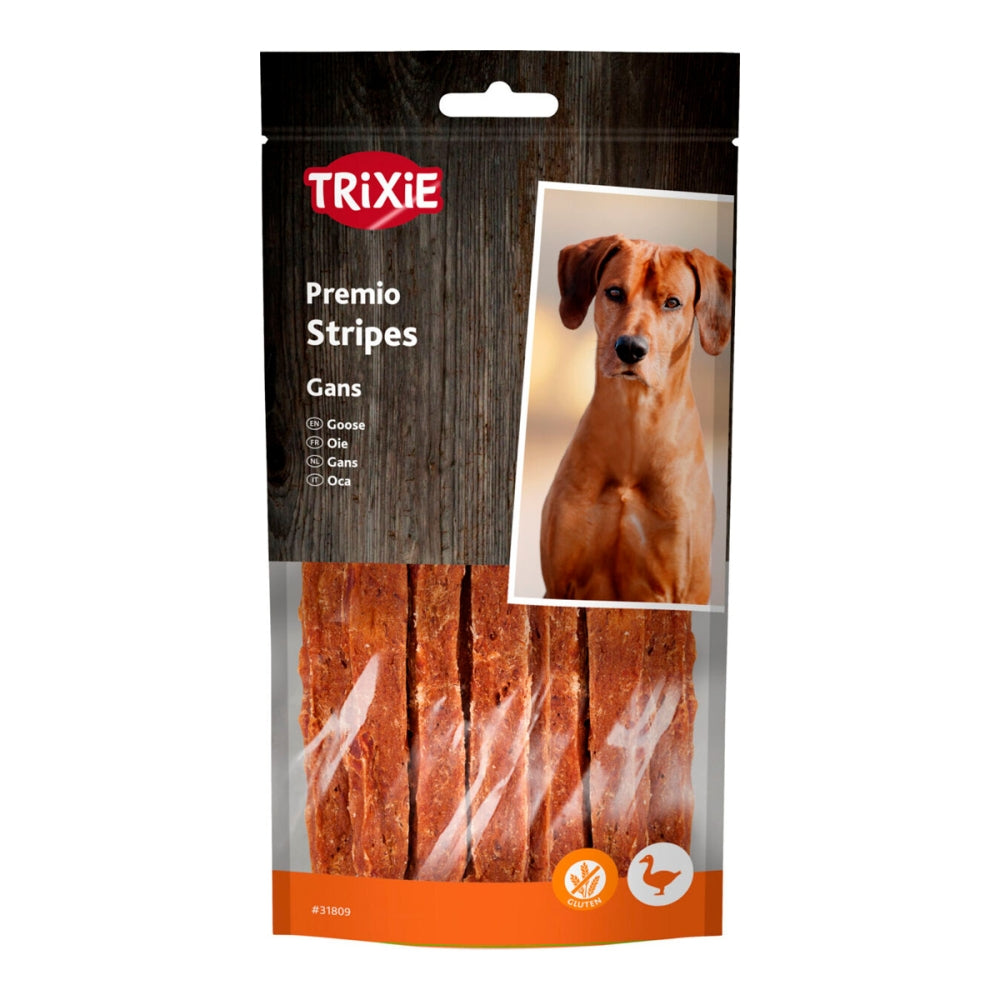 Ласощі Trixie Premio Stripes Goose для собак з гусаком 65 г