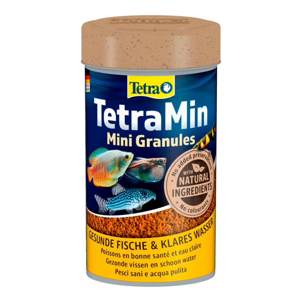 Корм сухий Tetra Min Mini Granules для акваріумних рибок в гранулах 45 г