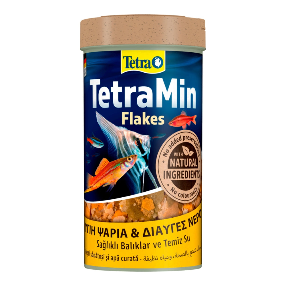 Корм Tetra Min Flakes для акваріумних рибок пластівці 100 г/500 мл