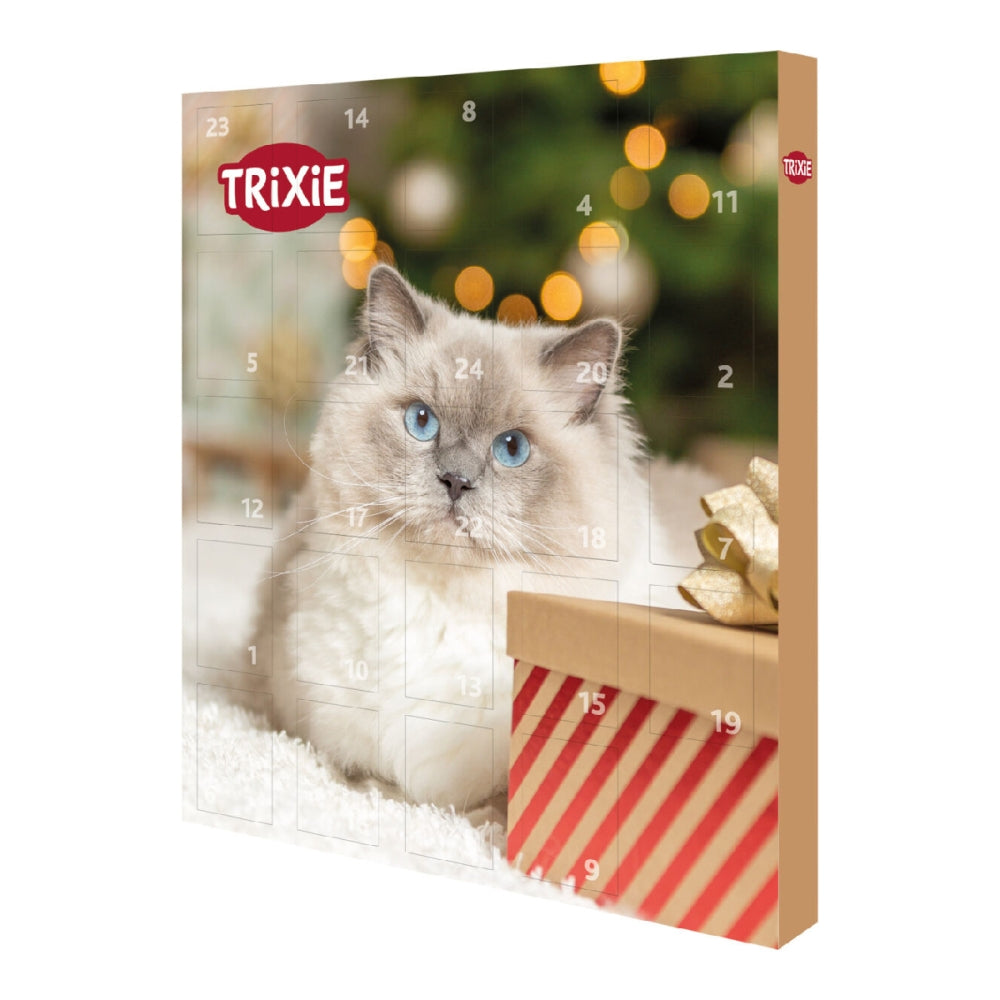 Адвент-календар Trixie для котів Різдвяний з ласощами 30х34х3,5 см 24 комірки