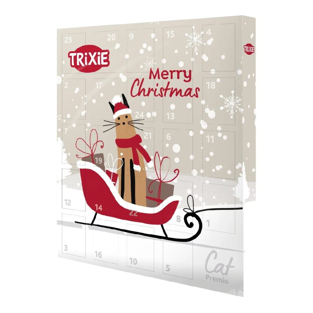 Адвент-календар Trixie PREMIO Cat Merry Christmas для котів асорті 30х34х3,5 см 24 комірки