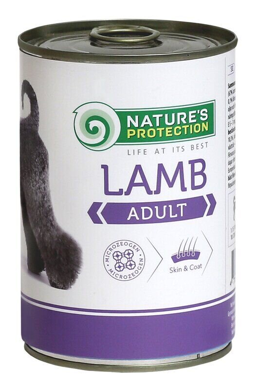 Nature's Protection Adult Lamb Вологий корм для собак з ягням, 800 г