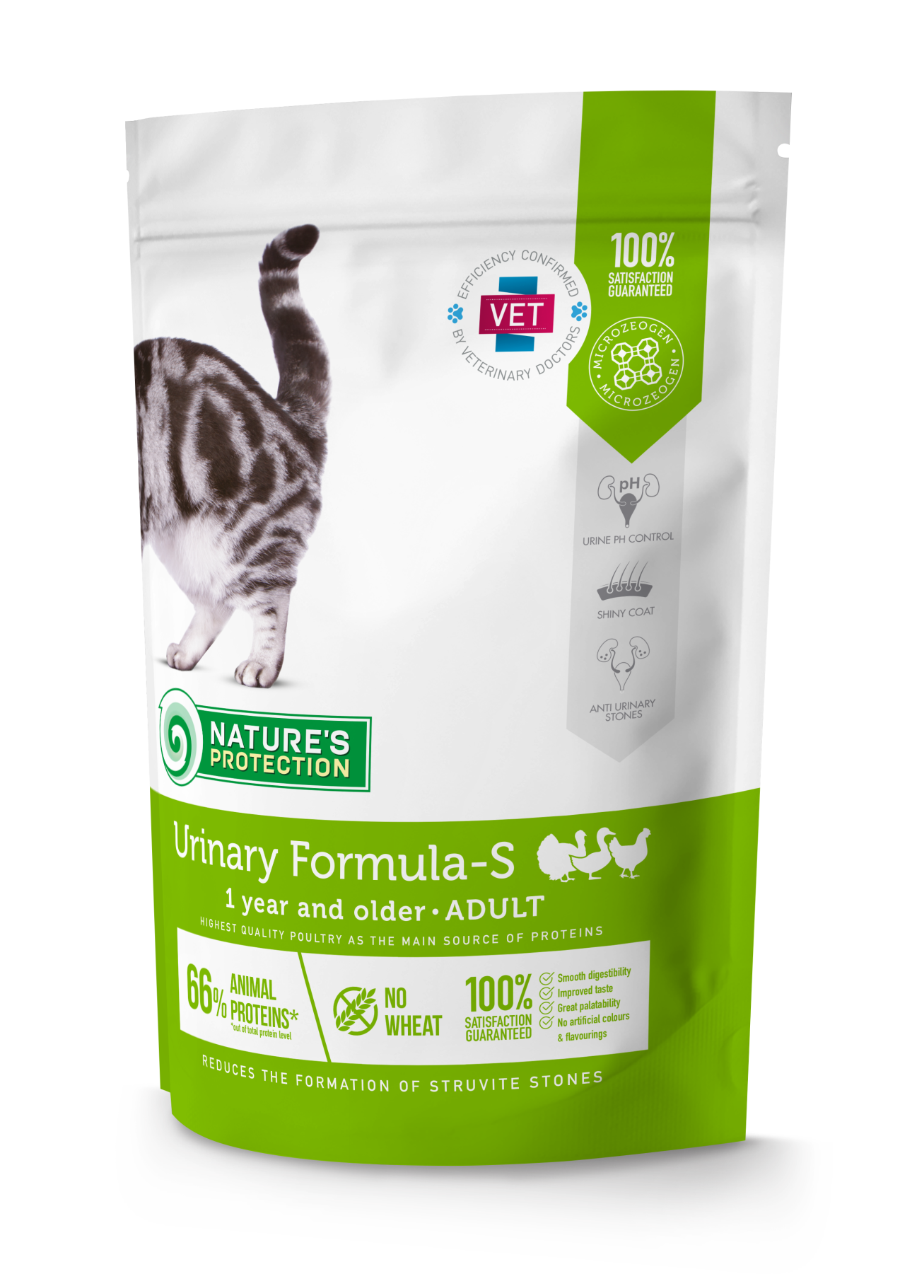 Nature's Protection Urinary Formula-S Сухий корм для лікування і профілактики сечокам'яної хвороби, 400 г