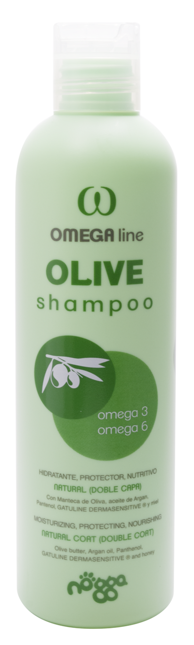 Nogga Omega Line Olive Живильний шампунь з олією оливи для порід із підшерстям 5000 мл
