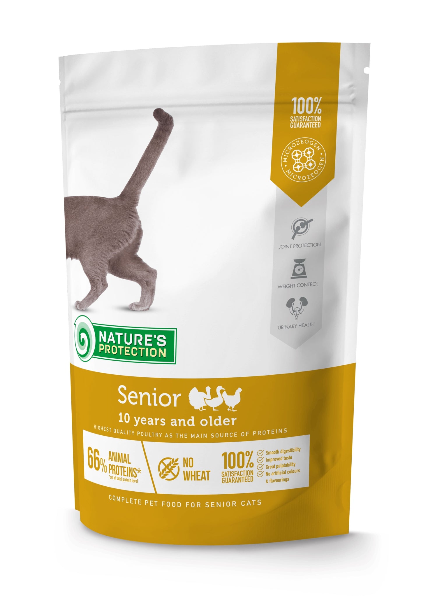 Nature's Protection Senior Сухий корм для літніх котів, 400 г
