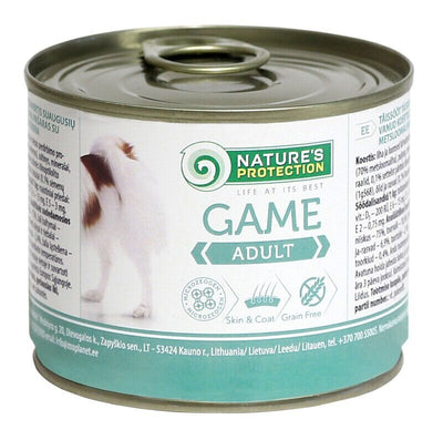 Nature's Protection Adult Game Вологий корм для собак з дичиною, 200 г
