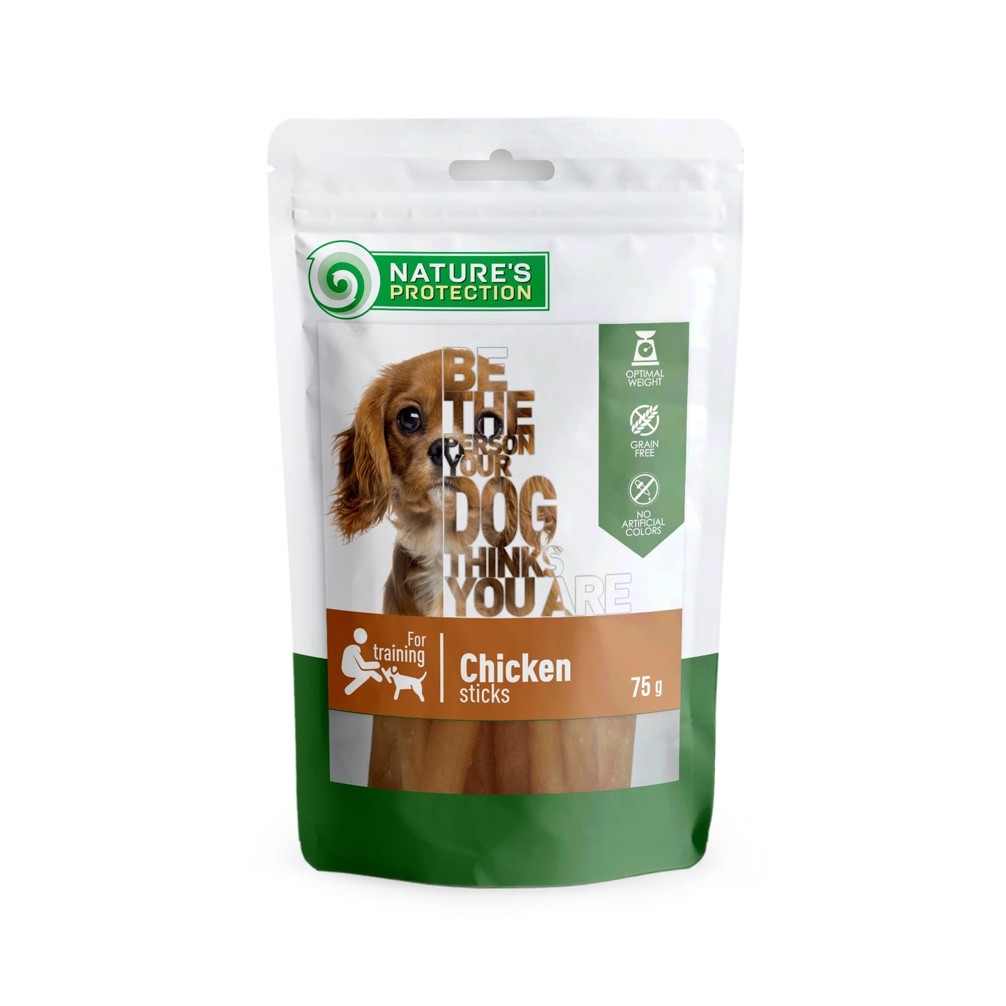Nature's Protection Chicken sticks Ласощі для собак стіки з курки, 75 г