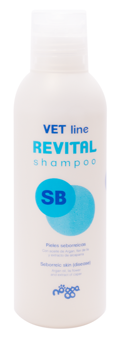 Nogga Vet Line Revital SB Шампунь при дисфункції сальних залоз (себорея) у собак і котів 150 мл
