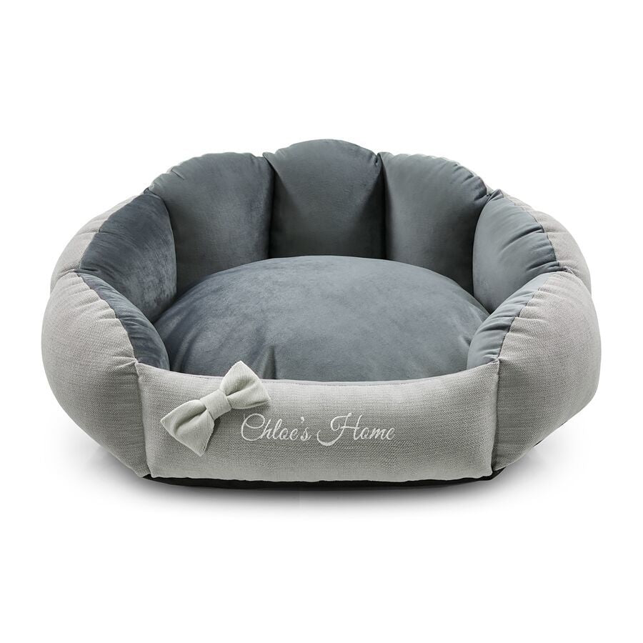 Chloe's Home Лежак для домашніх тварин Багамські острови сірий М