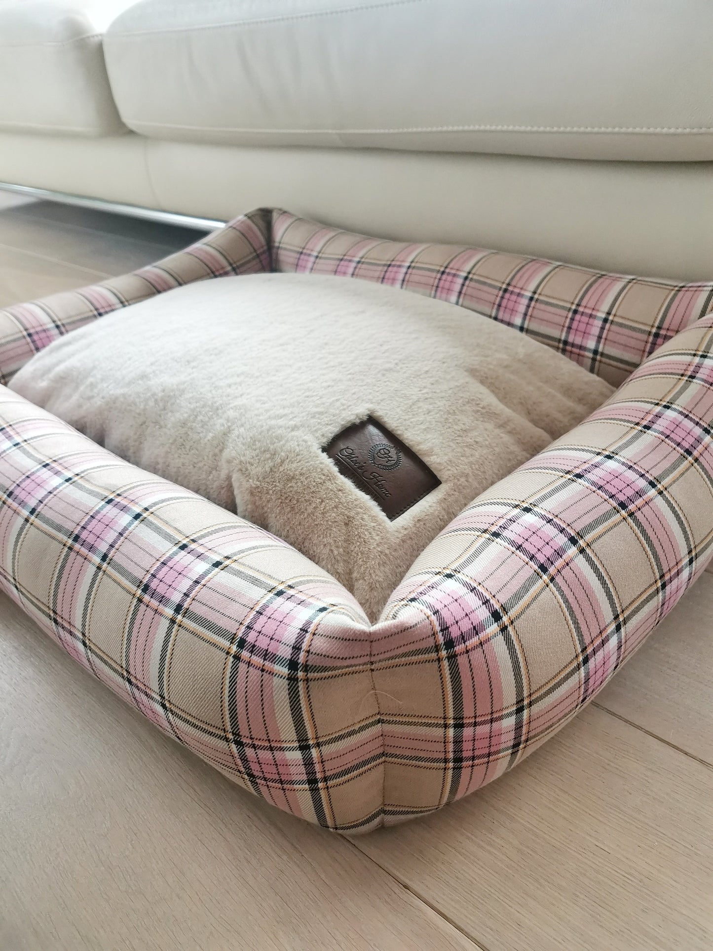 Chloe's Home Лежак для домашніх тварин Дублін рожевий S