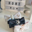 Chloe's Home Нашийник-метелик для собак Perlove сірий S
