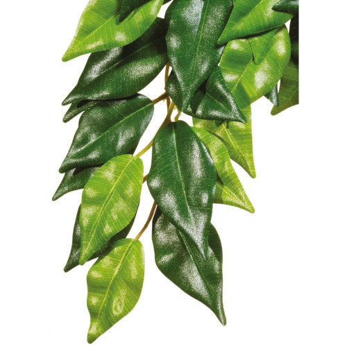 Рослина ExoTerra для тераріуму Ficus Silk пластик текстиль середня 40 см