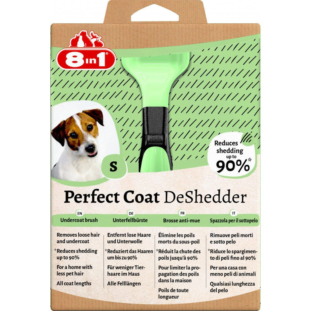Дешеддер 8in1 Perfect Coat для вичісування собак розмір S 4,5 см
